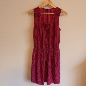 Pink & Navy Blue Lightweight Romper by Gap